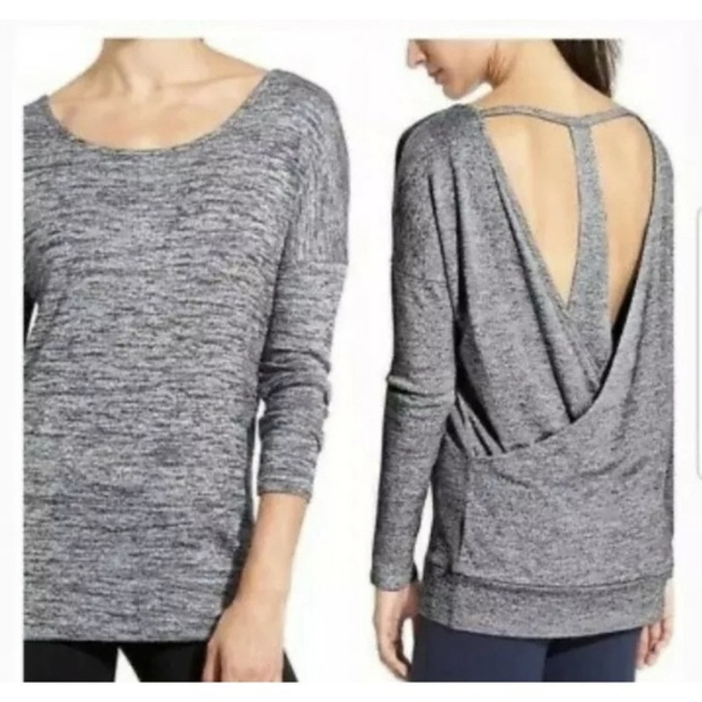 Athleta Open-Back Top